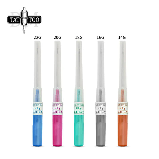 Piercing Needles 50Pcs 14G 16G 18G 20G 22G