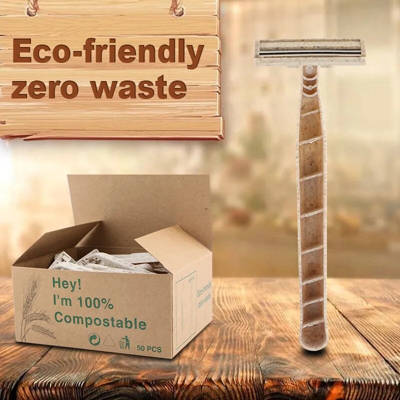 Eco-friendly biodegradable Disposable Razors